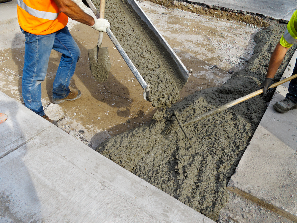 béton prêt à l'emploi